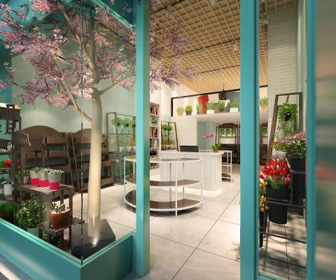 后现代花店