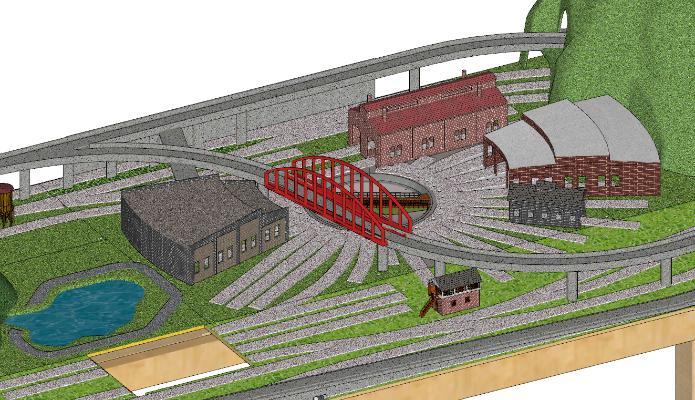 现代风格道路 高速公路