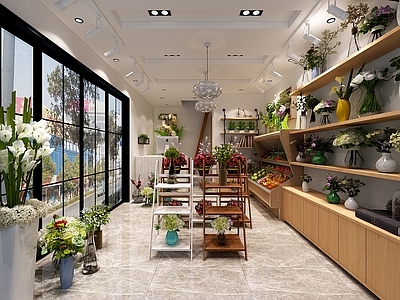 现代花店 花花草草