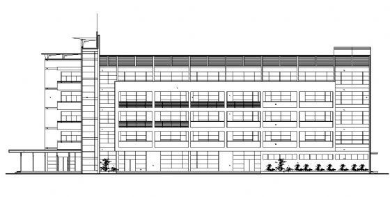 五层办公楼建筑施工图