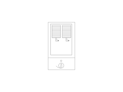 柜子 厨房厨具图块图块灶具图块灶具立面图块