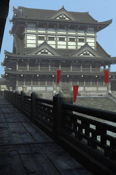 中式宫殿古建
