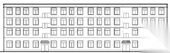 四层商住楼建筑图纸