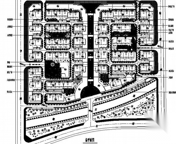 甘肃某小区景观规划方案 居住区景观 示范区景观