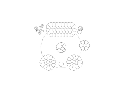 地面拼花 户型优化专用平面图块版本
