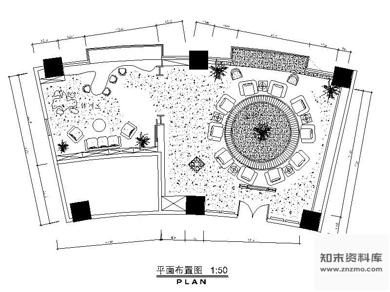 某接待室装修 施工图