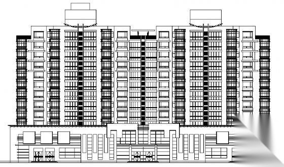 某十一层住宅楼建筑施工图