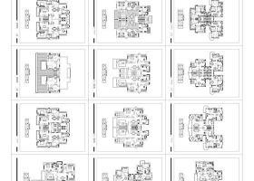 cadplot所有户型图片