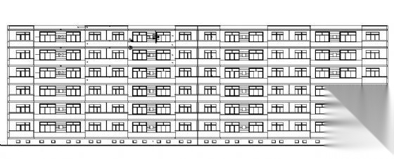 六层住宅楼建筑施工图