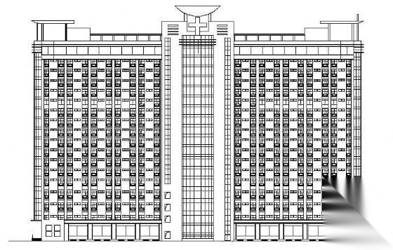 某市十八层医院住院楼建筑方案设计