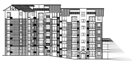 四川省御营山景1#楼建筑结构施工图