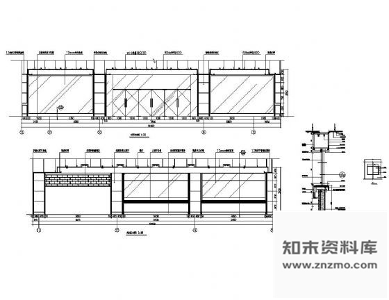 图块/节点药品配送窗台详图