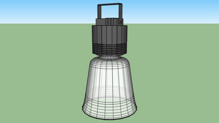 筒灯射灯 草图大师模型