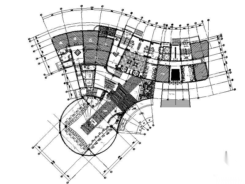 [苏州]建设银行某支行装修图