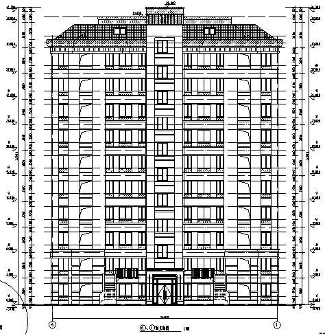 [安徽]2016年花园洋房小区住宅楼及其配套建筑（含水电...