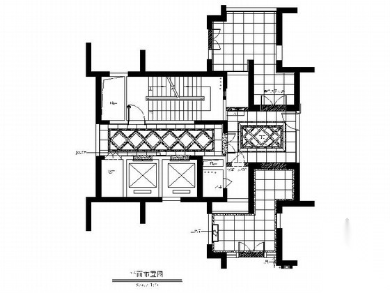 [四川]高端地产小区大堂公共区域施工图（含效果）