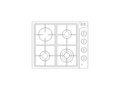 厨房设施 卫生间电器洁具厨具灯具施工图