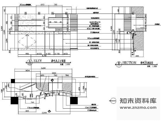 图块/节点某酒吧详图