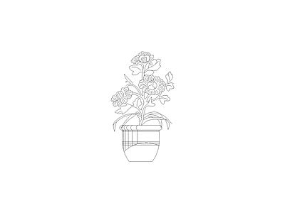 花 中式家具图块