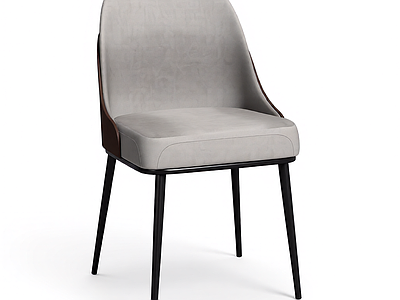 现代布艺餐椅