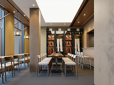 现代火锅店