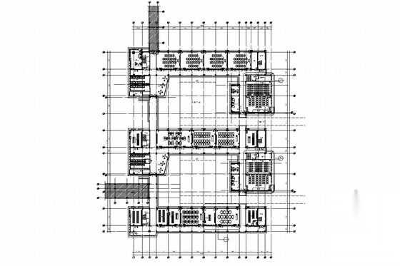 [江苏]山清水秀优雅别致重点实验中学科技楼室内施工图