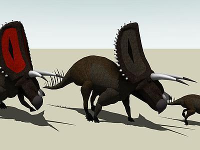 Torosaurus latus（拉图斯龙）