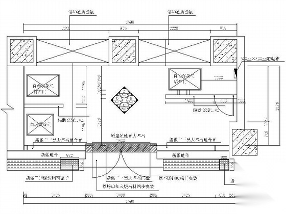 华夏银行某酒店自助银行装修图