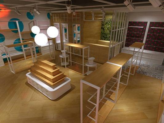 美式田园商场展区