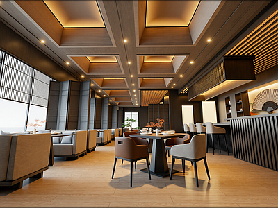 新中式酒店餐厅