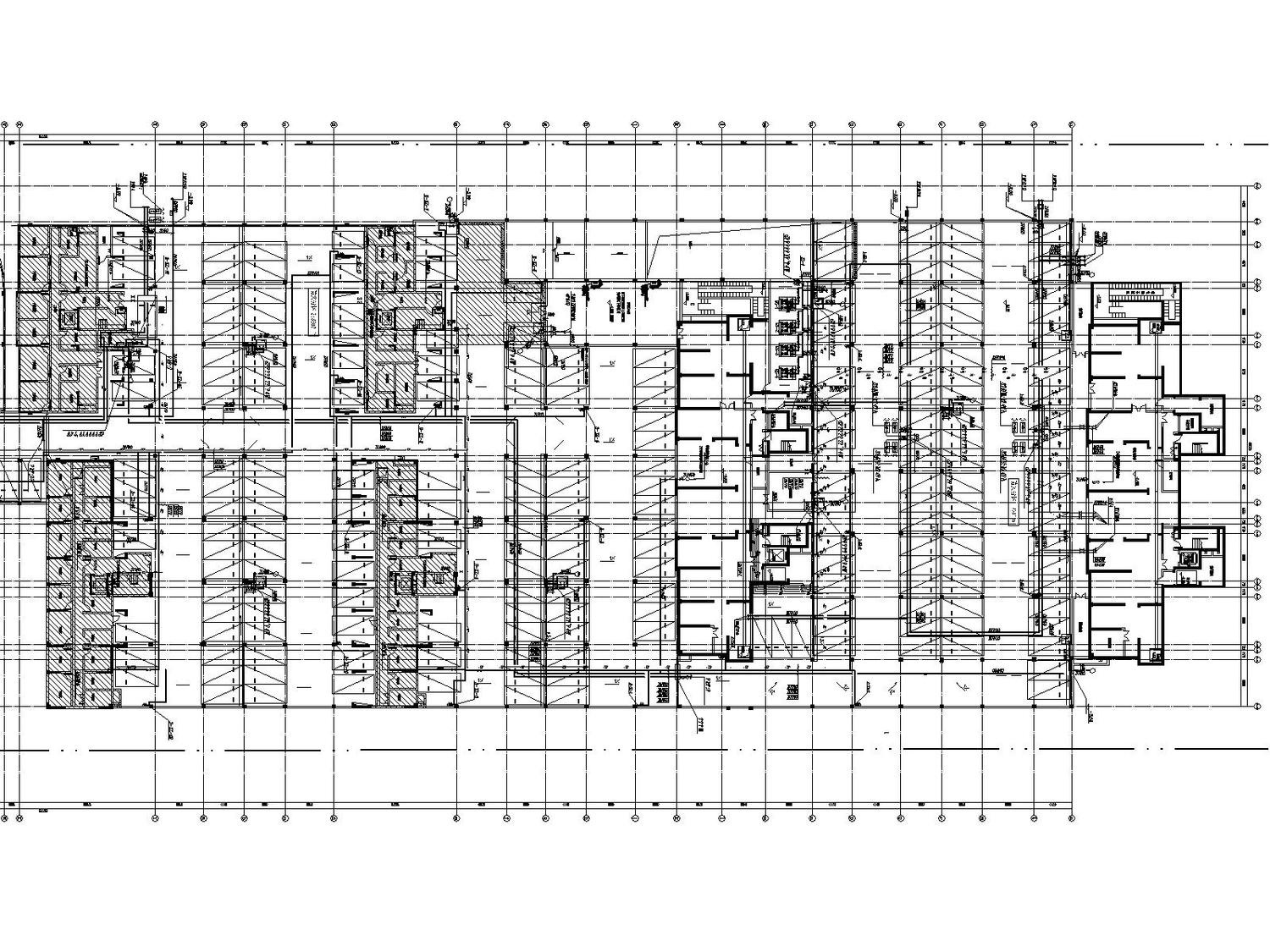 [安徽]大型商业综合体13栋建筑给水排水消防全套施工图... 建筑给排水 给排水图