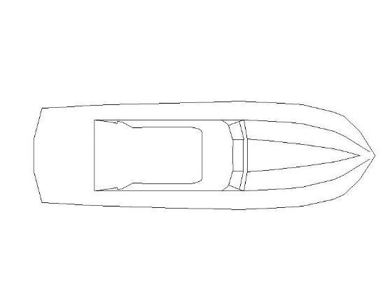 CAD船平面图块