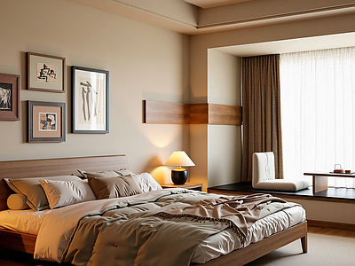 现代家居卧室