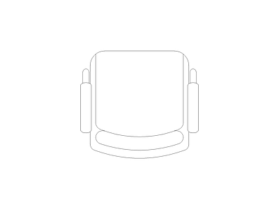 椅子 家具图块
