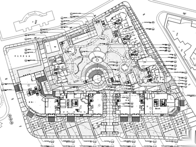 [上海]某耀江国际居住区景观设计全套施工图（包含+12...