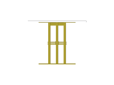 门 进口家具平立面图块