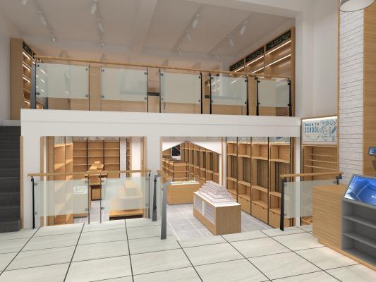 现代万达文具店时尚生活馆