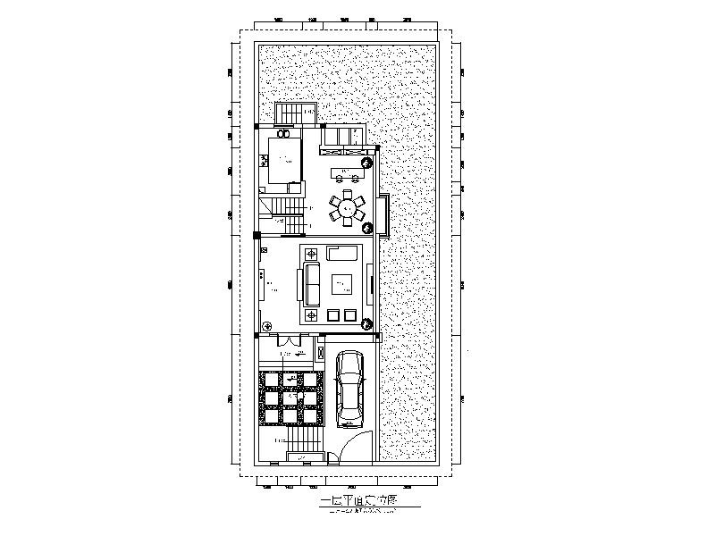 [江苏]别墅住宅设计CAD施工图（含效果图）