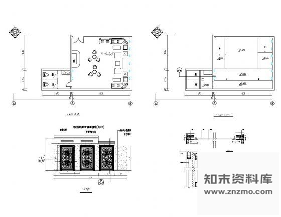 图块/节点影城VIP休息室详图 节点详图