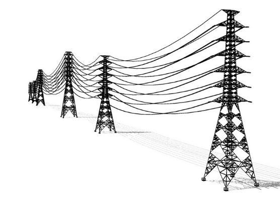 高压电缆输 电塔