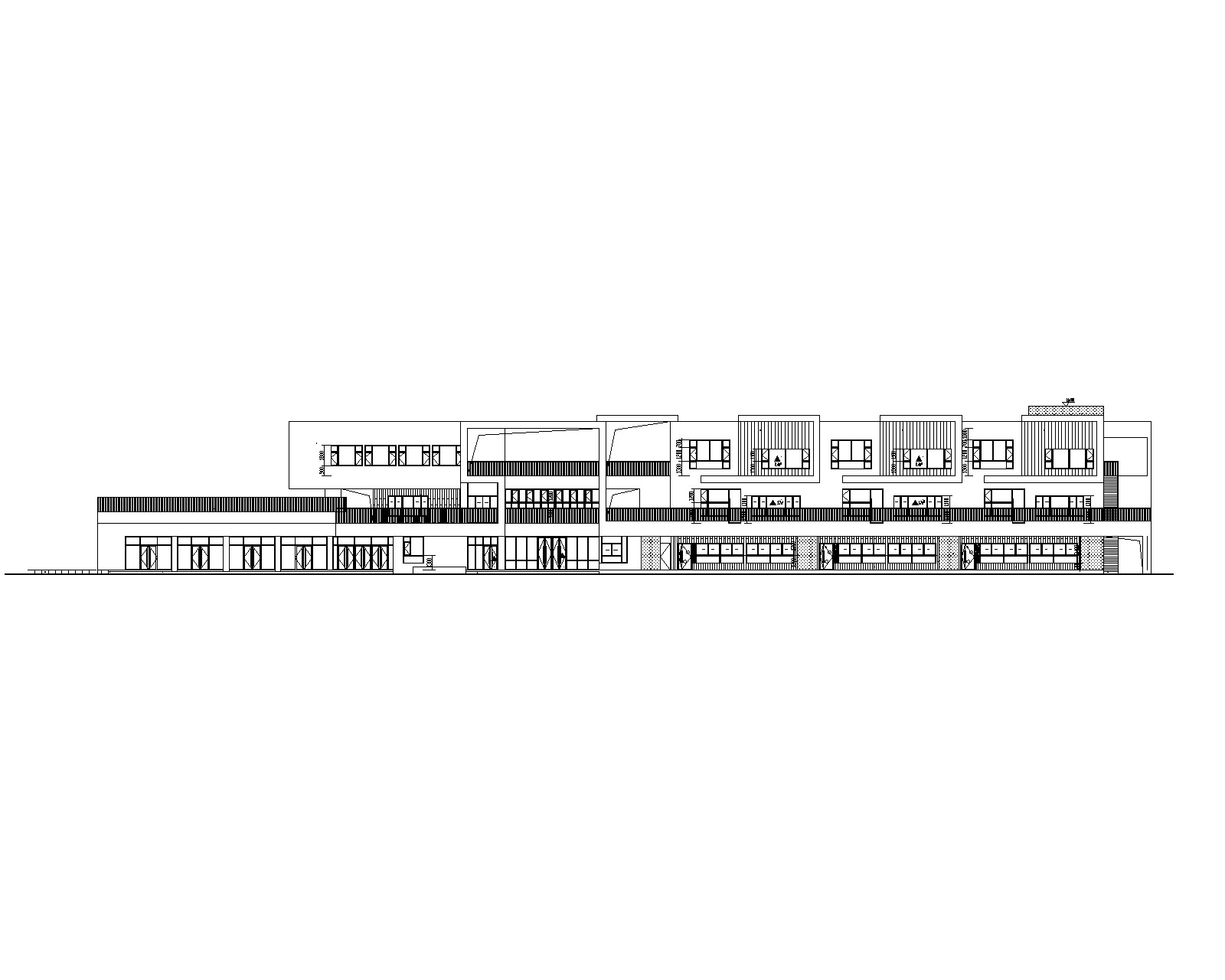 绿色设计|3层框架结构幼儿园建筑施工图2018