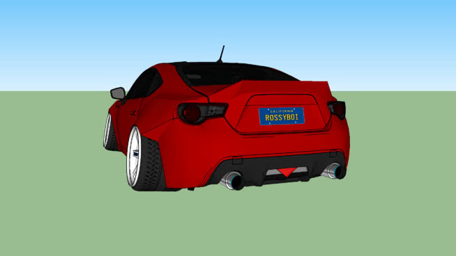 丰田86 Rocketbunny 汽车 赛车 吉普车 火车 摄像机