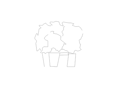 乔木种植 常用平面立面图块