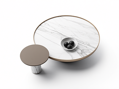 大理石台面茶几