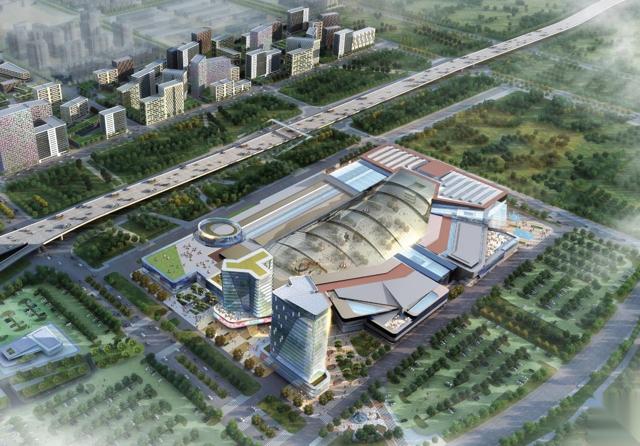 [陕西]高层现代风格多业态城市综合体建筑设计方案文本 规划设计