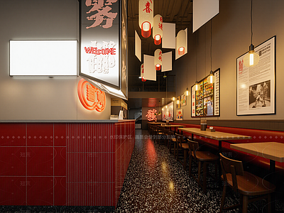 工业火锅店