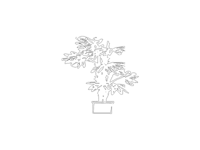 种绿植盆栽图块 植物