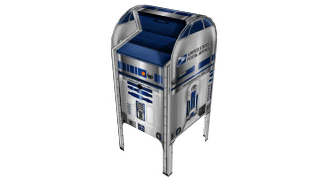 R2D2邮箱 垃圾箱 炉灶