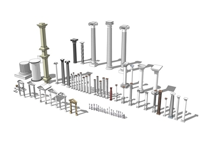 欧式罗马柱组合
