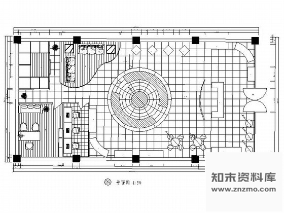 施工图学生专区SONY专卖店设计方案